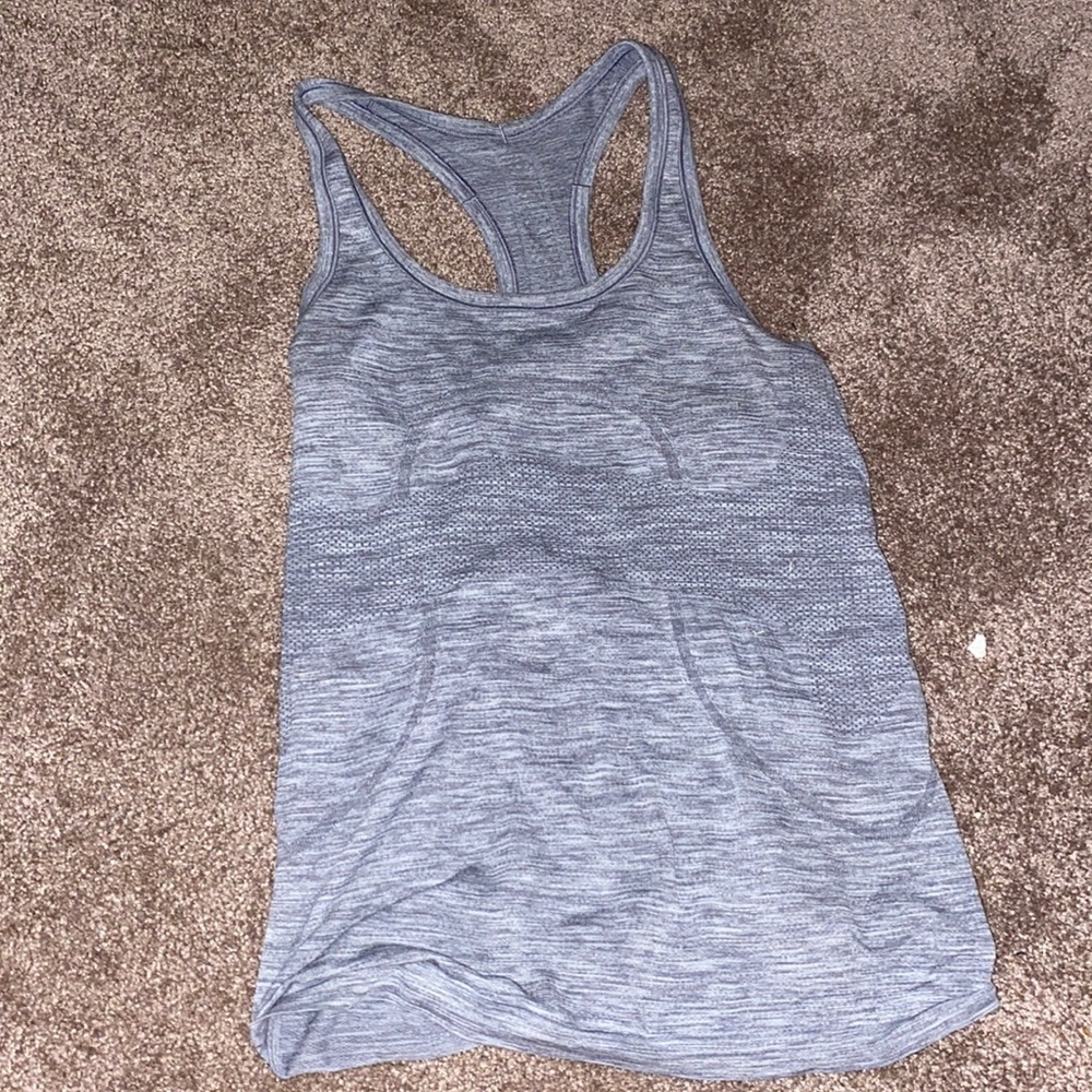 grey tank top swiftly tech size 4